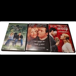 Romantic Comedy DVD Collection All Have PG-13 Rating, Includes 3 DVDs Shown